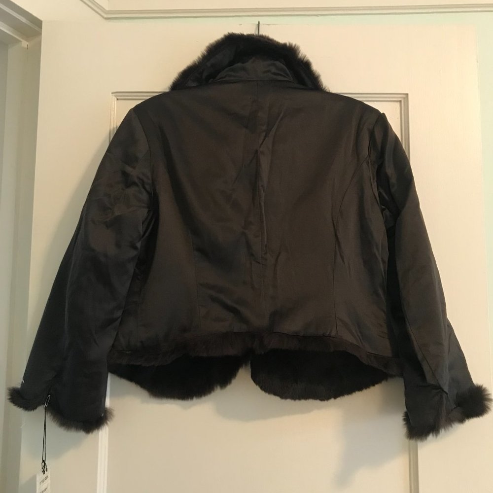 June | Rabbit Fur-Lined Jacket M - Picture 2 of 5